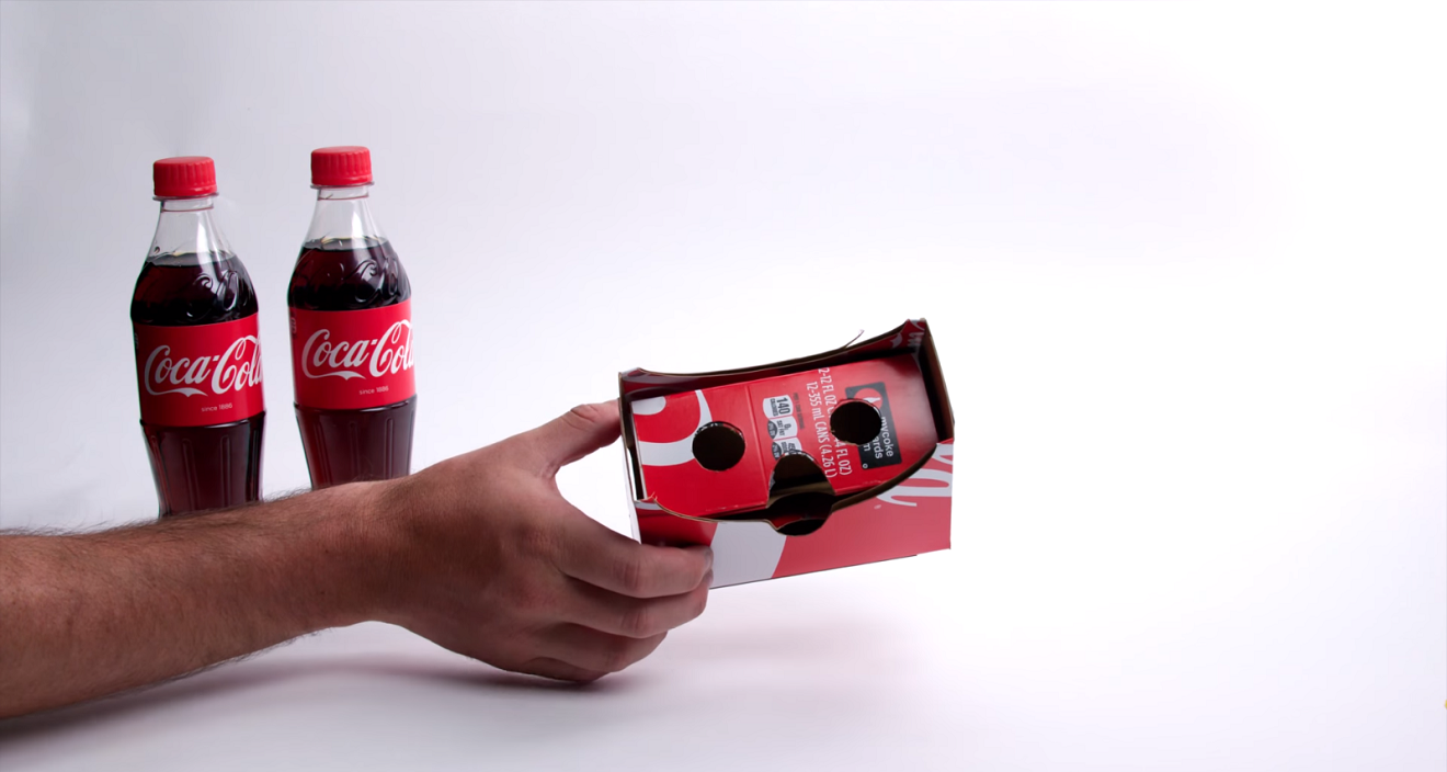 Coca-Cola Packs Turns Into Google Cardboard-like VR Viewers