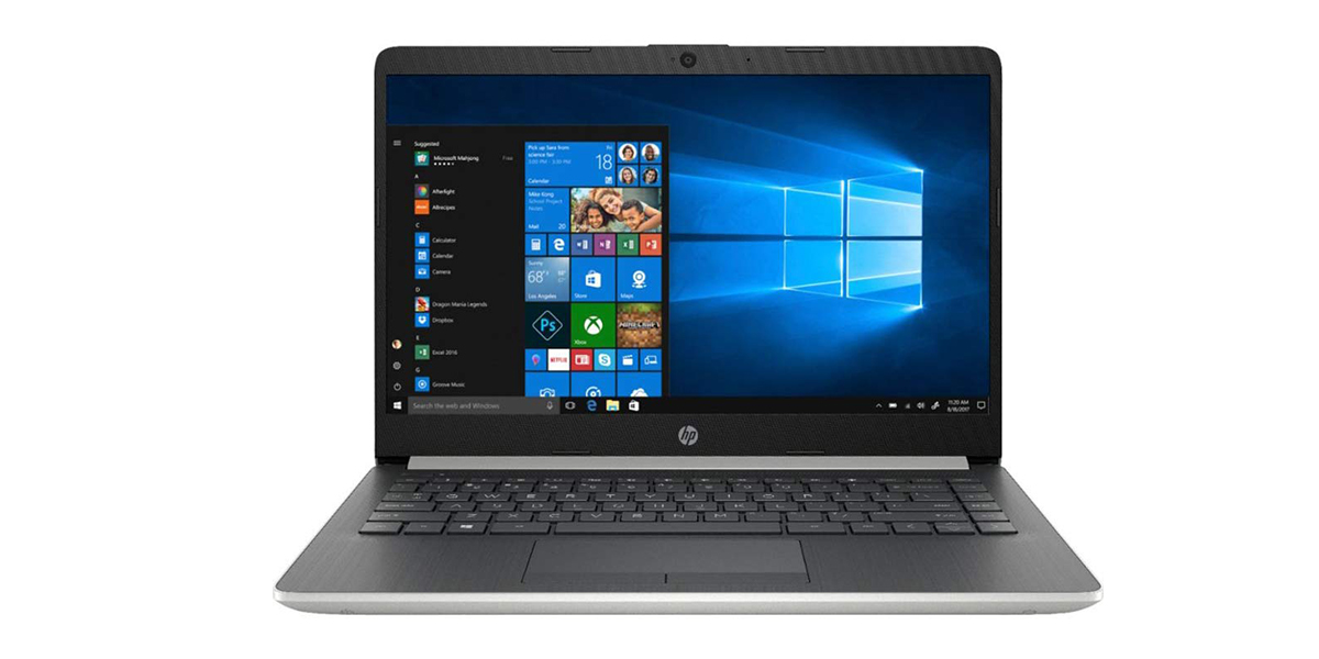 HP 14 inch Laptop with Windows 10