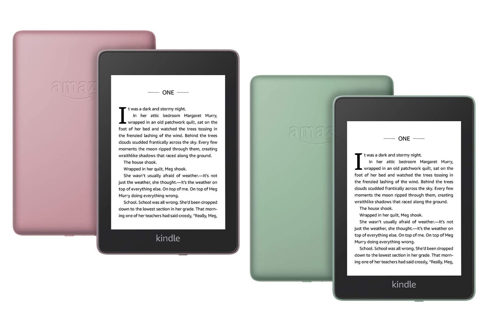 Amazon Kindle Paperwhite New Colours