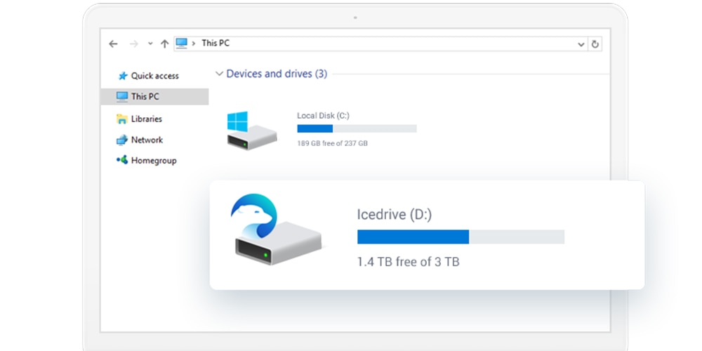End to End Encrypted Cloud Storage by Icedrive